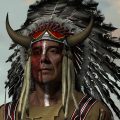 War Chief Kehetu Comanche Camp Environment (Alan Villanueva)