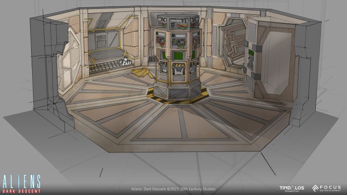 Space Station Environment Concept Art (Emilien Morisset)