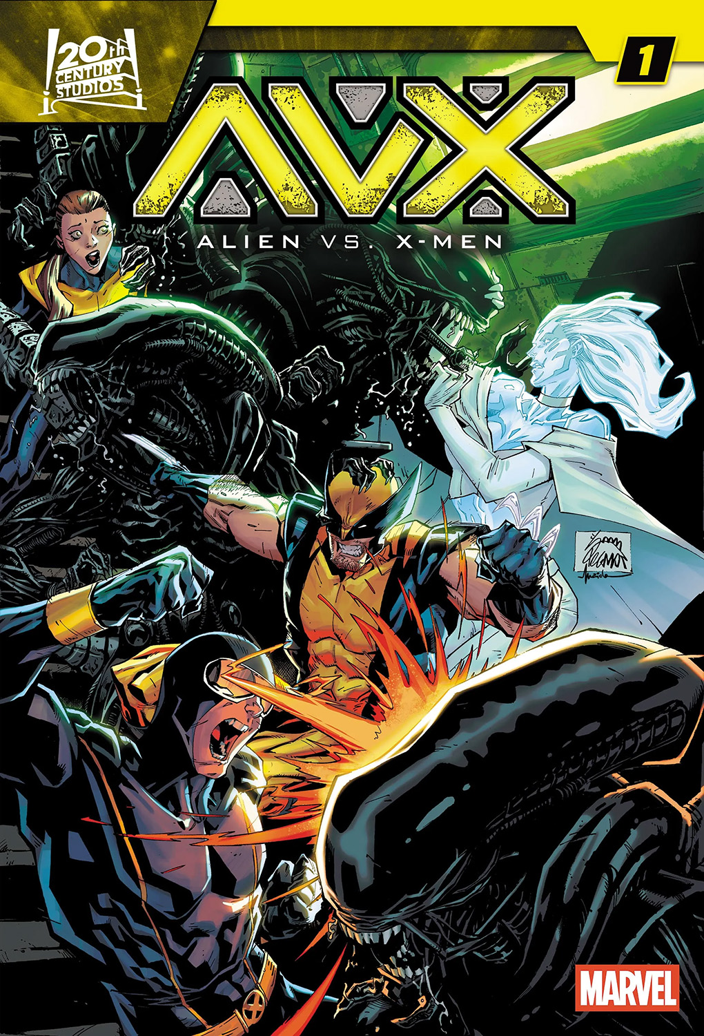 Marvel Comics Announces Alien vs. X-Men Crossover! - Alien vs