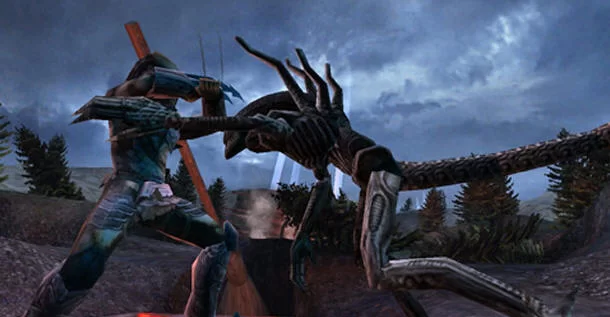 Screenshot of Aliens vs Predator: Requiem (PSP, 2007) - MobyGames