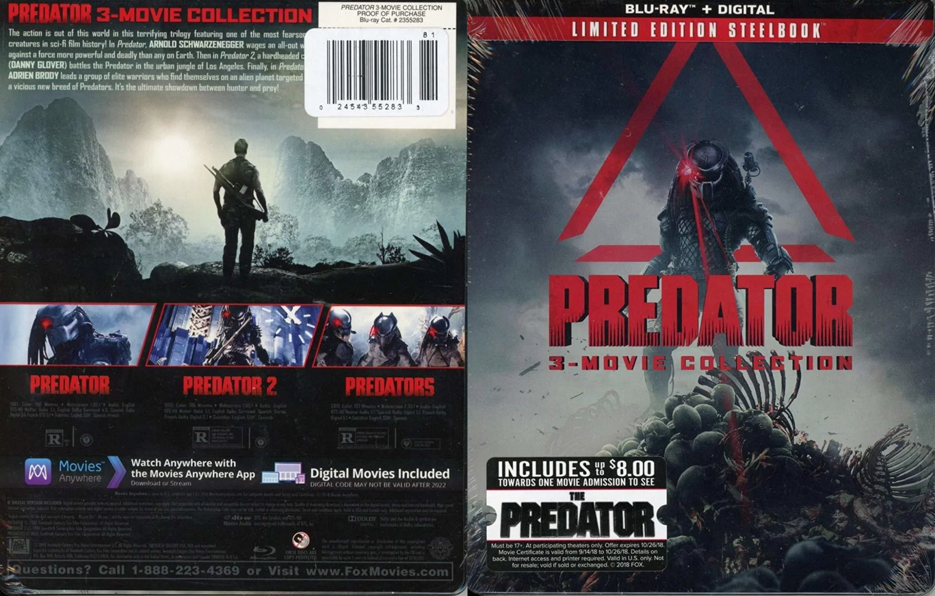 Predator DVD Sets AvPGalaxy